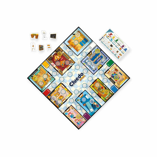 Picture of CLUEDO JUNIOR - DOUBLESIDED GAMEBOARD
